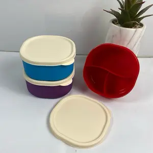 ( 3 PCS & 6 PCS ) Lunch Box Mini 3 Sekat Clio plastics Imari 2090 / Tempat Makan / Kotak Bekal Souvenir Ulang Tahun