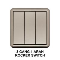 Gambar ARCHITECH DYNAMIC SILVER A23-K03A Sakelar/CETEKAN Lampu 3 Gang 1 Arah - 3 GANG 1 ARAH dari ARCHITECH INDONESIA Kota Administrasi Jakarta Utara 3 Tokopedia