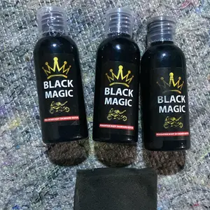 HEMAT ISI 3 BLACK MAGIC SERBAGUNA PENGHITAM BODY DASHBOARD MOTOR 60ML