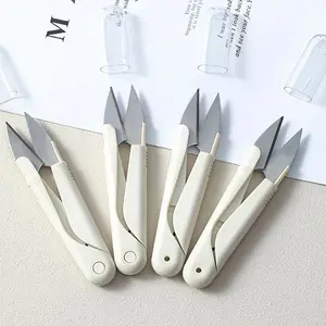 Gunting Benang Jahit Kain Kecil Stainless Anti Karat Dengan Tutup Pemotong Benang Jahit Premium