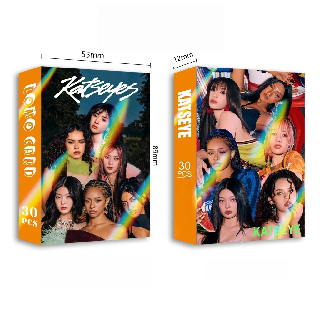 30-124pcs KATSEYE Gabriela Lomo Cards BEAUTIFUL CHAOS Album SIS