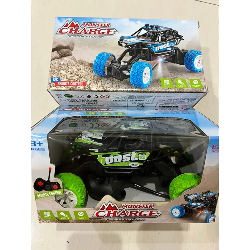 Mainan Mobil remote control 1:20 scale monster cross country offroad boost / RC SHARK / RC BANTENG 5