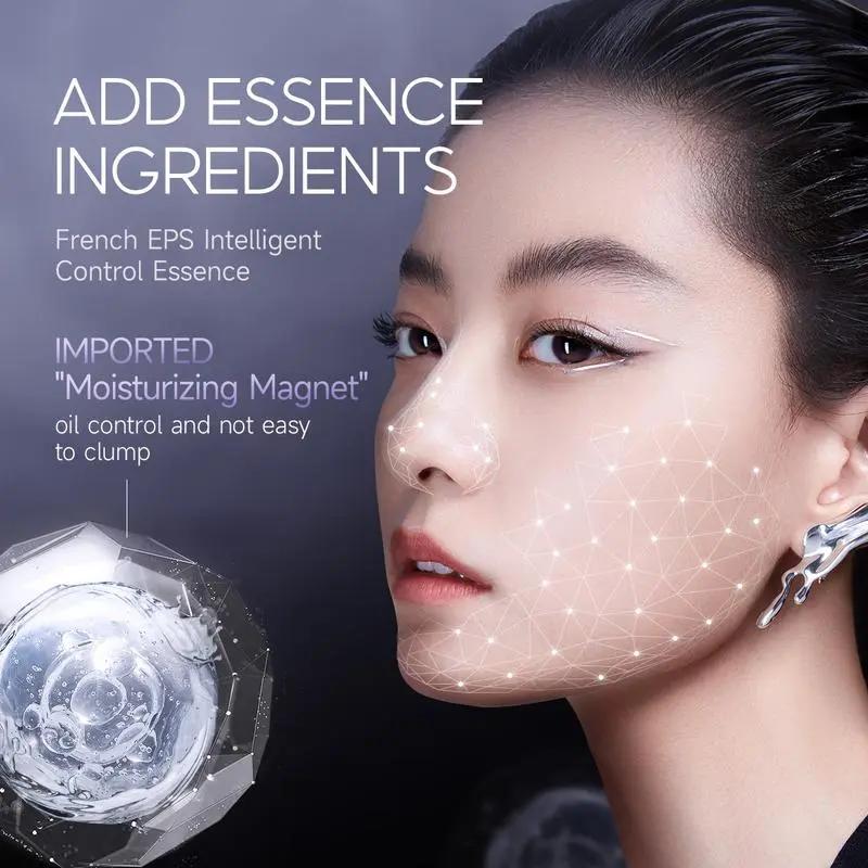 Product Introduction of CARSLAN Waterproof Loose Setting Powder with Puff, Matte, Oil Control, Shine Free, Talc-Free Face Powder Makeup, 24H Longwear Finishing Powder 8g Cosmetic 1