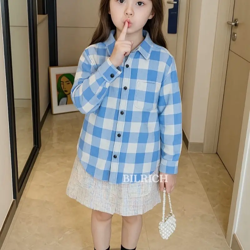 Atasan Kemeja Anak Katun Flanel Import Kualitas Premium Super Mewah Fashion Desain Menarik Cocok Untuk Aktivitas Luar Ruangan Bahan Hangat Dan Nyaman 1