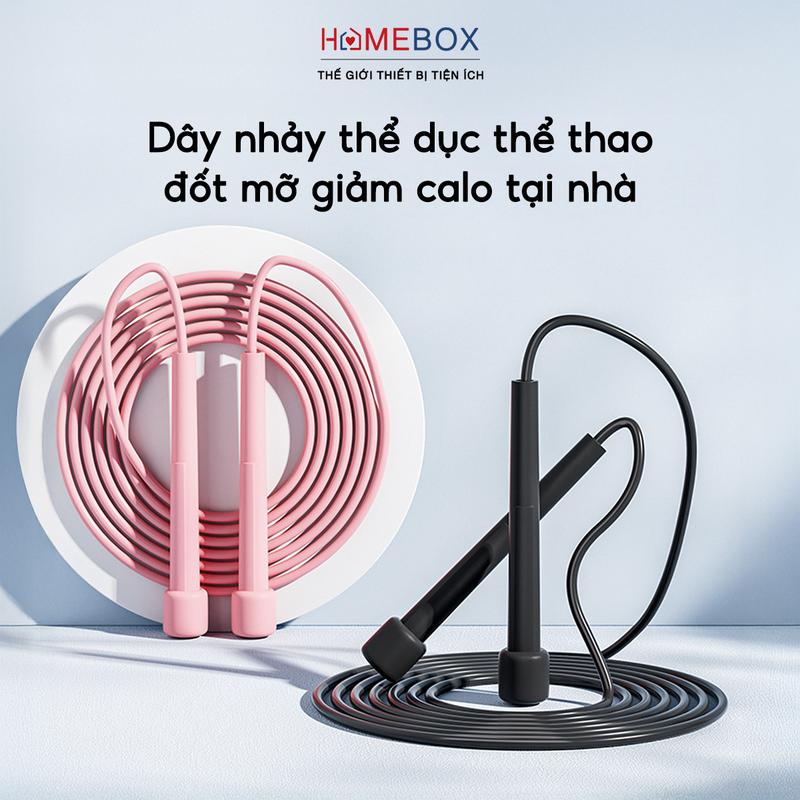 Dây Nhảy Tập Thể Dục Thể Thao Giảm Cân Tại Nhà Giảm Mỡ Bụng Đốt Calories Nâng Cao Sức Khoẻ
