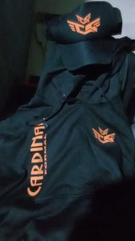 Product Review of BONUS TOPI Terbaru !  Jaket Hoodie  Pria Wanita Terbaru - Hoodie Distro Pria Free Topi    Terbaru Print Oren 100% Cotton Fleece ( Bahan Tebal ) - Premium Quality Casual Lembut Nyaman from @**a 0