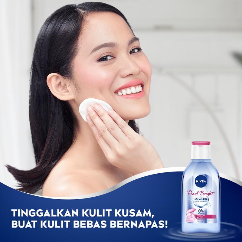 NIVEA Micellar Water MicellAir Pearl Bright 400ml 2