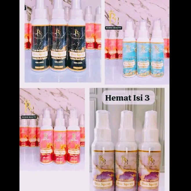 PAKET HEMAT DEODORANT BEBEB BEAUTY MENCERAHKAN KETY TAHAN 48 JAM