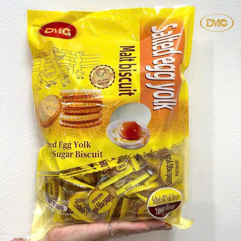 Bánh Quy Vị Trứng Muối DMC Gói 500g Ăn Ngon Nhất Định Phải Thử 4