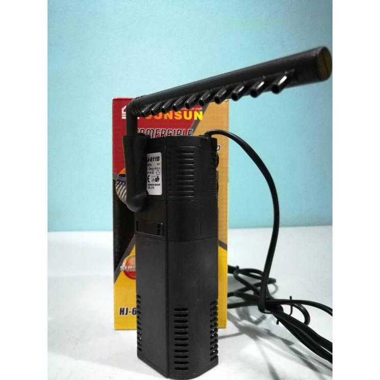 SunSun Aquarium Fish Submersible Filtration Filter Pump 6W 450L/H HJ-611B [HJ611B] Pam Akuarium Ikan