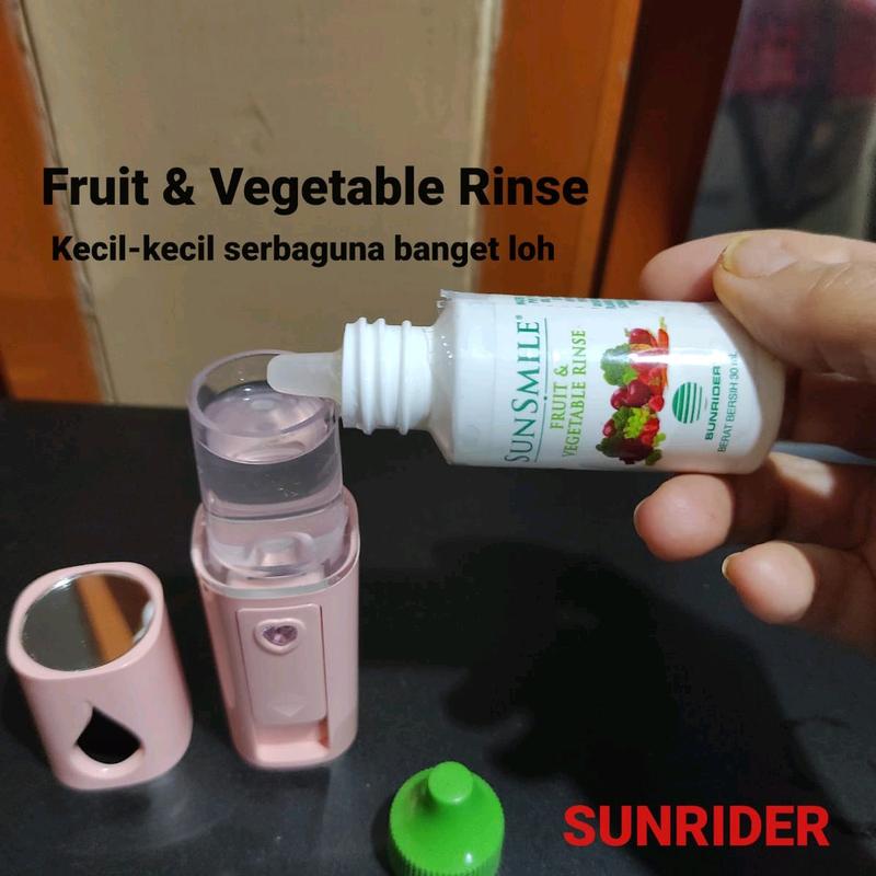 SUNRIDER Sunsmile Fruit & Vegetable Rinse Original USA Pencuci Buah dan Sayur Herbal Alami 4