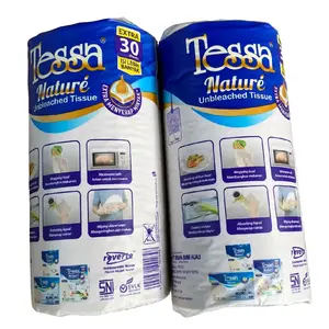 2 ROLL TISU TESSA NATURE TANPA PEMUTIH TISU GORENGAN ISI 100 SHEET Tissue