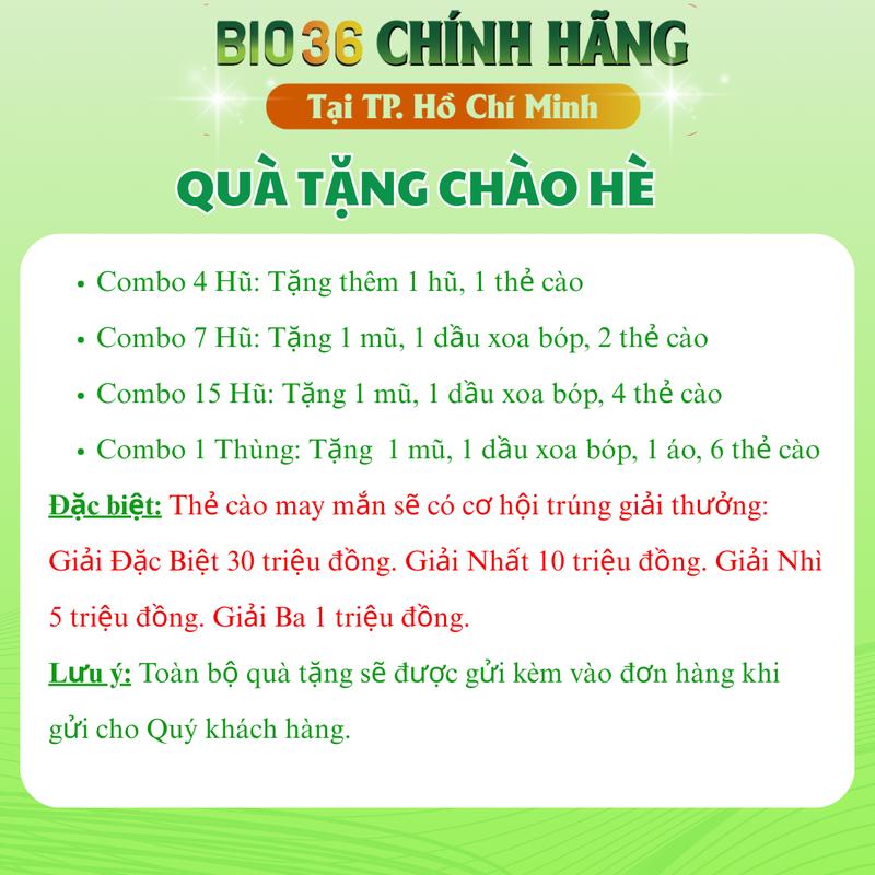 Product Introduction of [Bio36 Mua 5 Tặng 2] Bio 36 Kích Rễ Mạnh – Đẩy Đọt Nhanh - Phục Hồi Cây Trồng 1