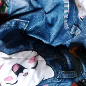 DRESS JERSEY OVERALL DENIM MOTIF PRINTING CASUAL WANITA / DRESS DENIM MOTIF PRINTING WANITA / DRESS MINI DAILY CASUAL WANITA JEANS SERIES