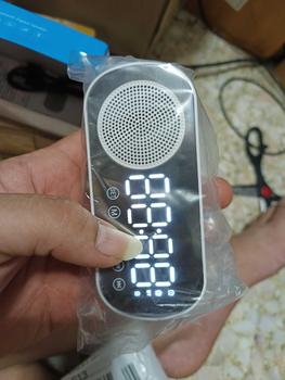 Product Review of Cross-Border Hot-Selling Smart AI Bluetooth Speaker Mirror Clock Alarm Clock Mini Card-Insert Radio Speaker Creative Gift mini  speaker  mini  speaker from c**🍋 2
