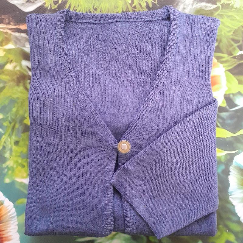 Kardigan Wanita Model Kancing Satu Knitwear crop  knit clarissa Cardigan Atasan 4