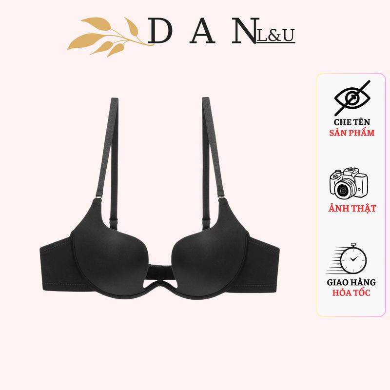 Áo Lót Nữ Nâng Ngực Có Gọng Khoét Sâu Mặc Váy Hở Lưng Gợi Cảm DAN L&U 2215