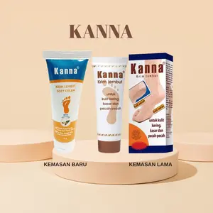 Kanna Krim Lembut / Cream kaki pecah / Penghalus tumit kasar / solusi kaki pecah dan kasar Hand Tangan