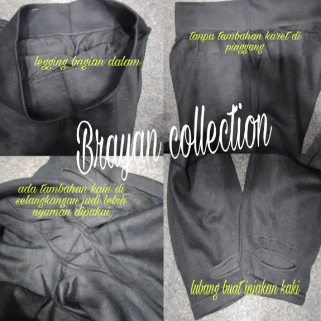 Legging Import Leging Injak Tumit 2