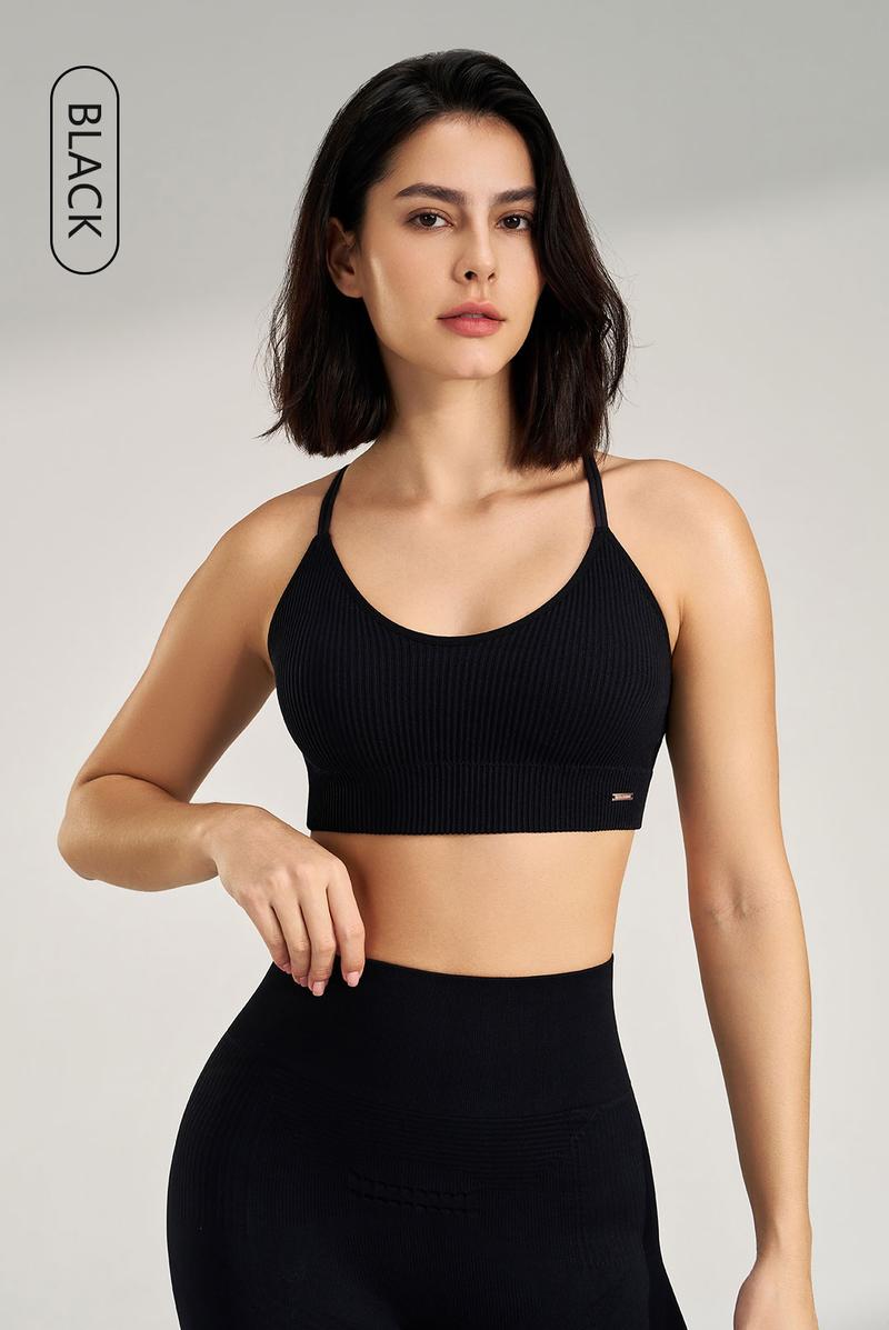 Product Introduction of Non-steel ring beautiful back breathable underwear large size sports bra yoga shockproof vest 20