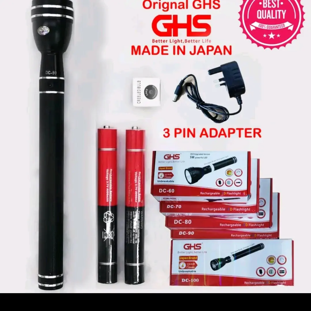 Original Japan Torch light DC-70/DC-80/Dc-90 DC-/100 Led White Lighting Portable