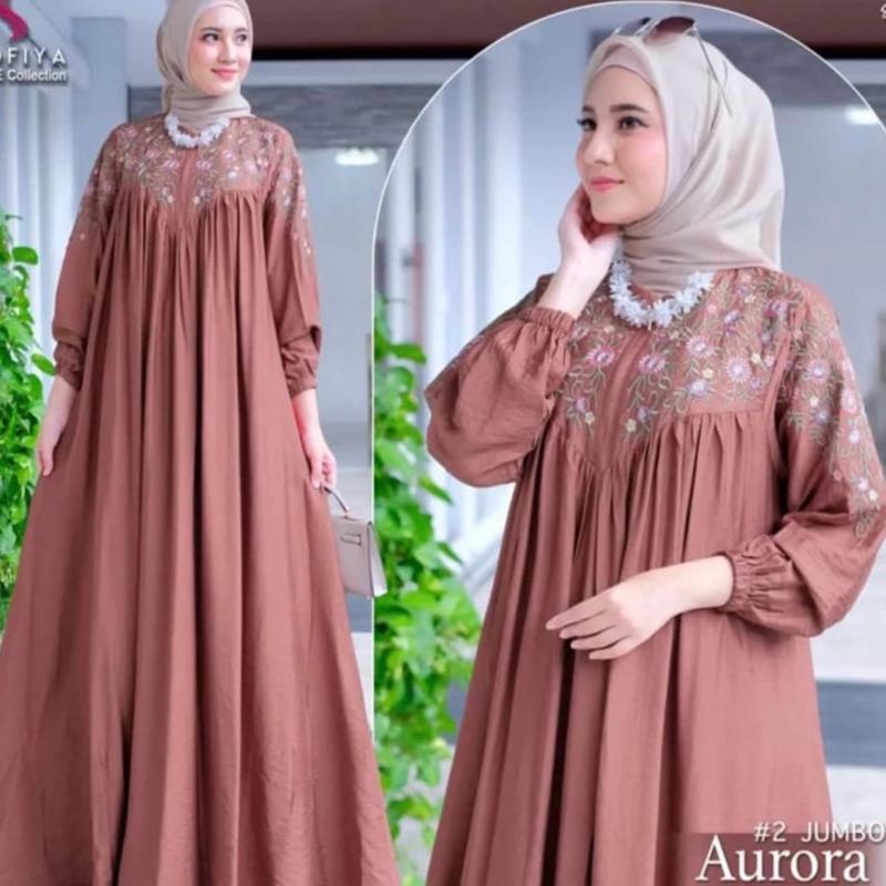 AURORA LD 110 & LD 130 JUMBO MAXY CRINGKEL AIRFLOW GAMIS BORDIR ASLI 3