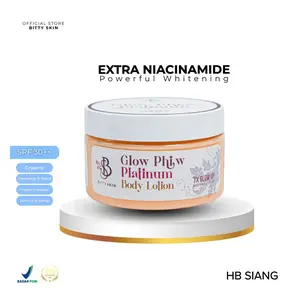 BITTY.SKIN Hand & Body Lotion Platinum Glow Phiw 7X Mencerahkan & Memutihkan + SPF 30 PA+++