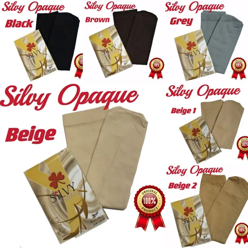 STOKIN SILVY ORIGINAL OPAQUE (READY STOCK) SILVY PANJANG Baby