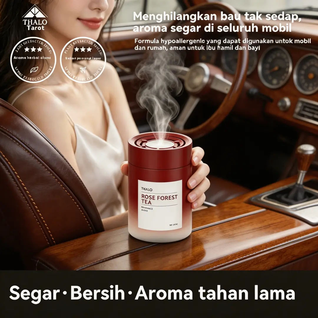 Car Fragrance Gel Aroma Mobil Premium Ekstrak Herbal, Wangi Menenangkan Dengan Daya Tahan Sangat Lama, Efektif Menghilangkan Bau Tak Sedap Di Kabin Mobil, Berbentuk Padat Tidak Mudah Tumpah, Aman Untuk Semua Anggota Keluarga,