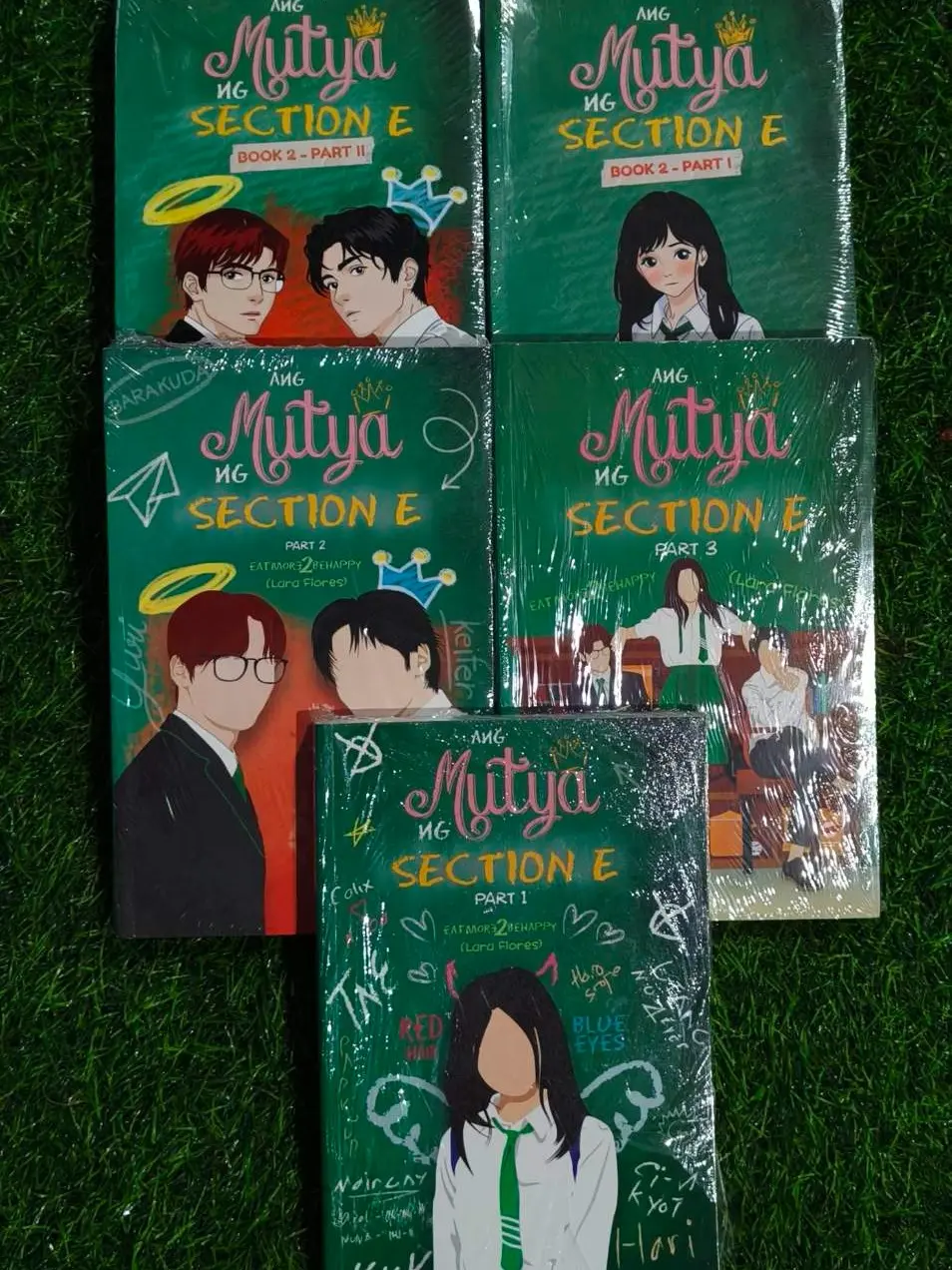 Ang Mutya Ng Section E (Set Book 1 Part 1 ,2, 3 and Book 2 Part 1, 2) (PSICOM) - Lara Flores