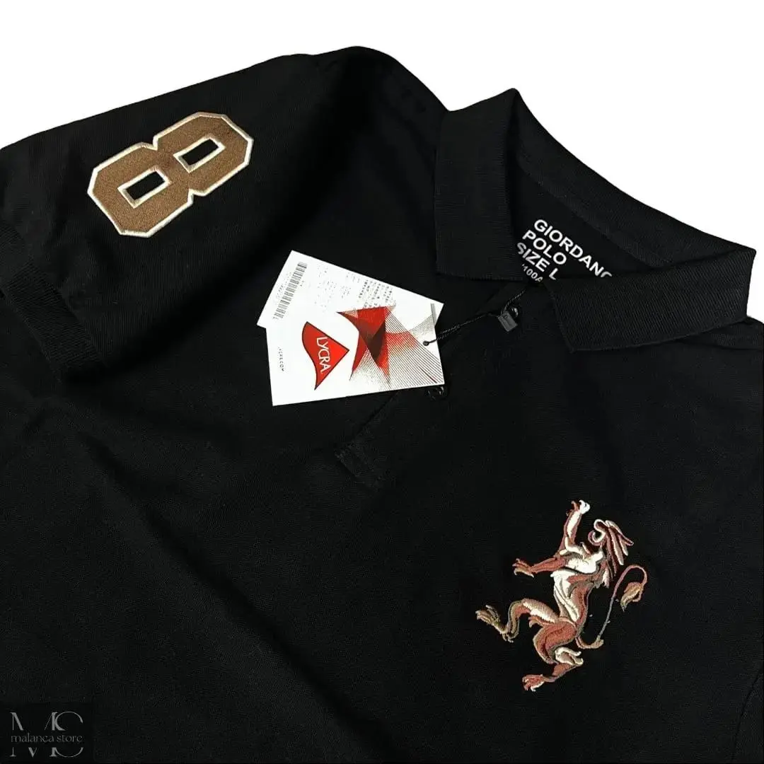 Kaos Distro GRADANO Kerah 3D Singa Pria Napoleon / Poloshirt GRADANO Big Size M L XL XXL XXXL Baju Keren Atasan Dewasa