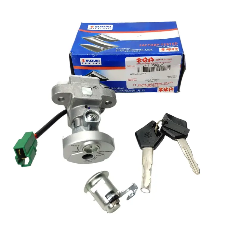 KUNCI KONTAK SET SATRIA FU NEW FACELIFT PNP FU BARONG 37101-25870-000 ORIGINAL SGP SUZUKI GENUINE PARTS Motorcycle 2