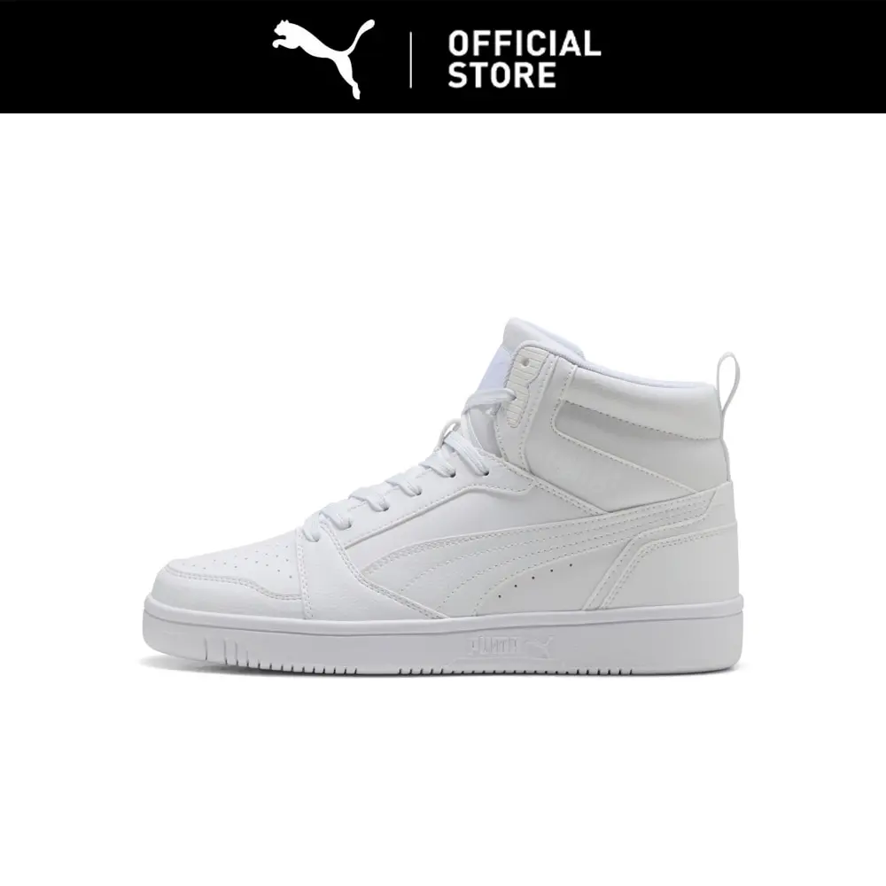 PUMA Sepatu Sneaker Rebound V6 Wide Unisex White-White Casual