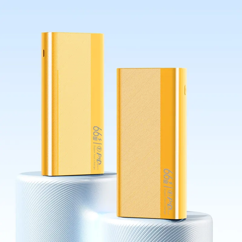 66W Super Fast Charging Power Bank LED Display Powerbank 20000mAh Dual Output Port USB Type-C Ponsel Charger 6