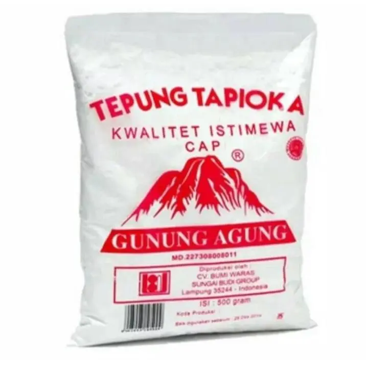 Tepung tapioka cap Gunung Agung 500gr terigu