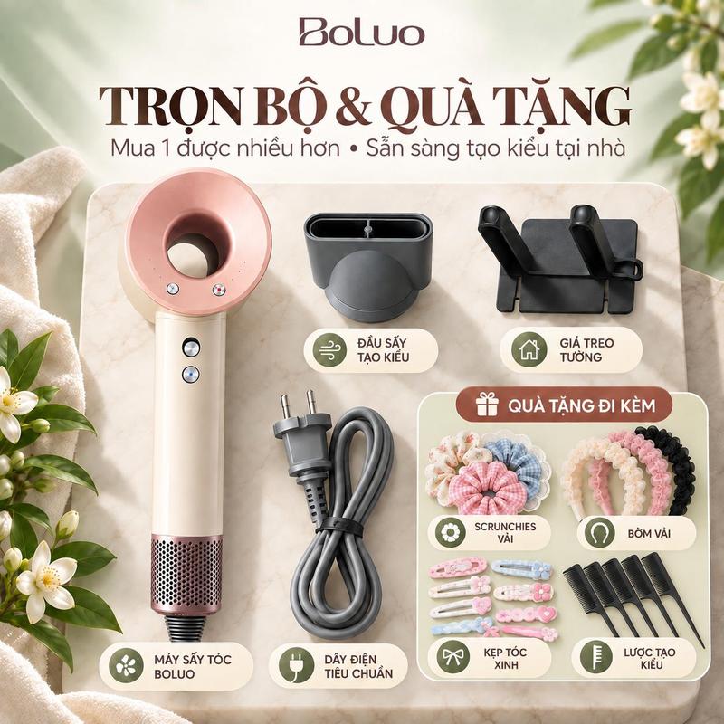 Máy sấy ion âm không cánh công suất mạnh mẽ chăm sóc tóc tại nhà