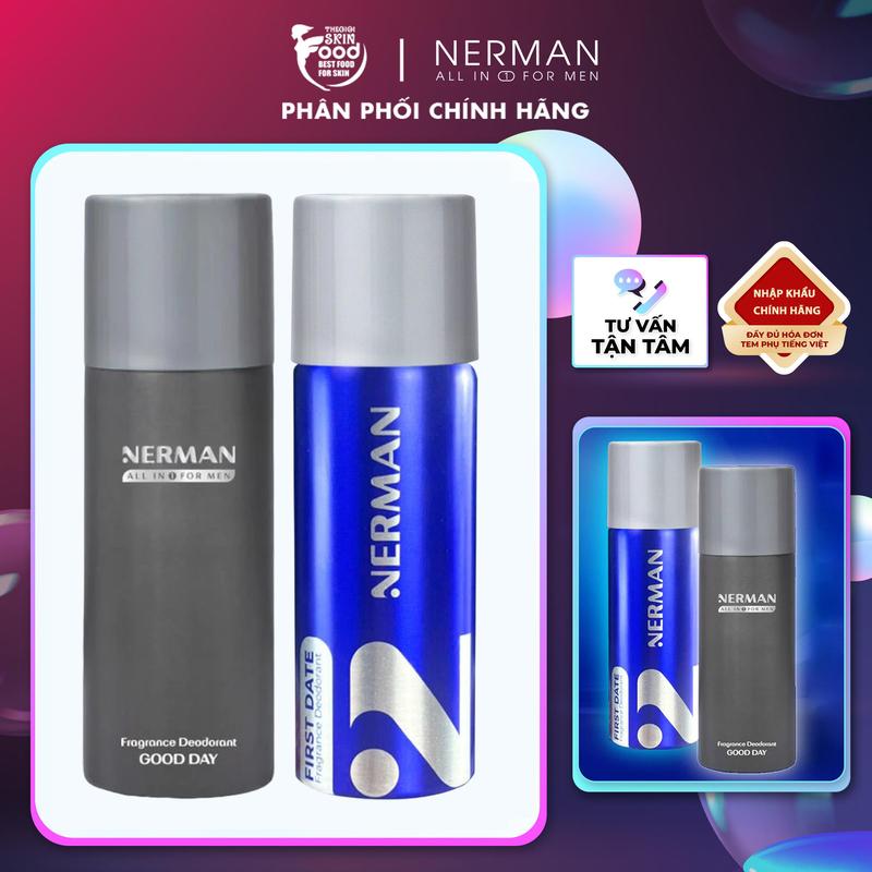 Xịt Khử Mùi Hương Nước Hoa Nerman Fragrance Deodorant 100ml