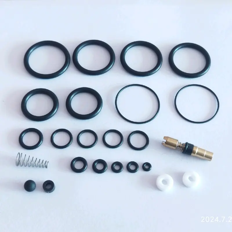 Seal Set Pompa Pcp 3 Stage, Seal Set + Piston + Teflon putih, Seal Set Komplit, Suku Cadang Pompa Pcp, Seal Oring Cadangan, Sparepart Pompa Pcp 0