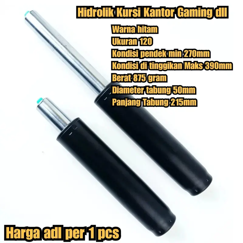 kaki tengah kursi kantor gaming dll cagak kursi gaming kantor dll Hidrolik kursi kantor 120 pegas 0