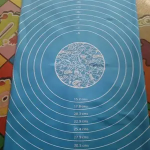 Alas Adonan Silikon Baking Mat Silicone Tatakan Adonan Kue Donat Pizza