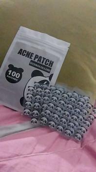 Product Review of Tampalan Jerawat Hidrokoloid, 100 Keping / kotak, Rekaan Panda Comel, Tampalan Penjagaan Muka, Tahan Lama, Memperbaiki Jerawat, Ringan, Tidak merengsa from q**a 0