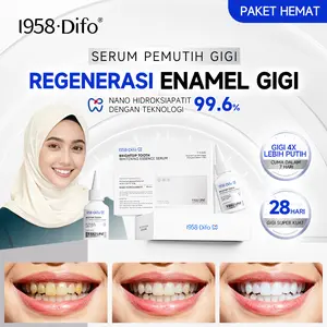 【PAKET HEMAT】1958 Difo Enamel Regeneration Whitening Essence  Memperbaiki gigi & mencegah gigi berlubang/ Menghilangkan noda/Mengandung fluoride/Mengurangi sensitivitas gigi/Menjaga kesehatan gusi/ Menyegarkan napas