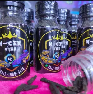 PELET CHANNA RED MARU 7 9 cm UNTUK SEMUA JENIS CHANNA