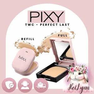PIXY TWC Perfect Last 4 Beauty Benefits | Makeup HALUS, pori-pori TERSAMAR & TAHAN LAMA! | Two Way Cake FULL dan REFILL