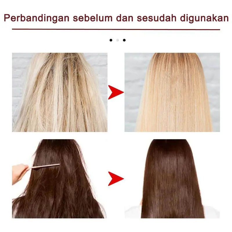 LUODAIS Hair spray Treatment 220ML Hair Care Perfume Spray Hair Salon Perfect First Essential Tonic Pelembab Rambut Indah Bersinar Berkilau Sehat Kuat Anti Kering Kusam Bercabang Perawatan Rambut Kulit Kepala Aman Hair Treatment Care Beauty Product 3