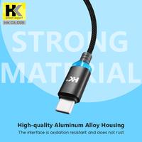 Gambar HK Kabel Data Micro / Type C / Lightning D39 Fast Charging Data Cable Light Series - Micro dari HK Store Elektronik Kab. Tangerang 2 Tokopedia