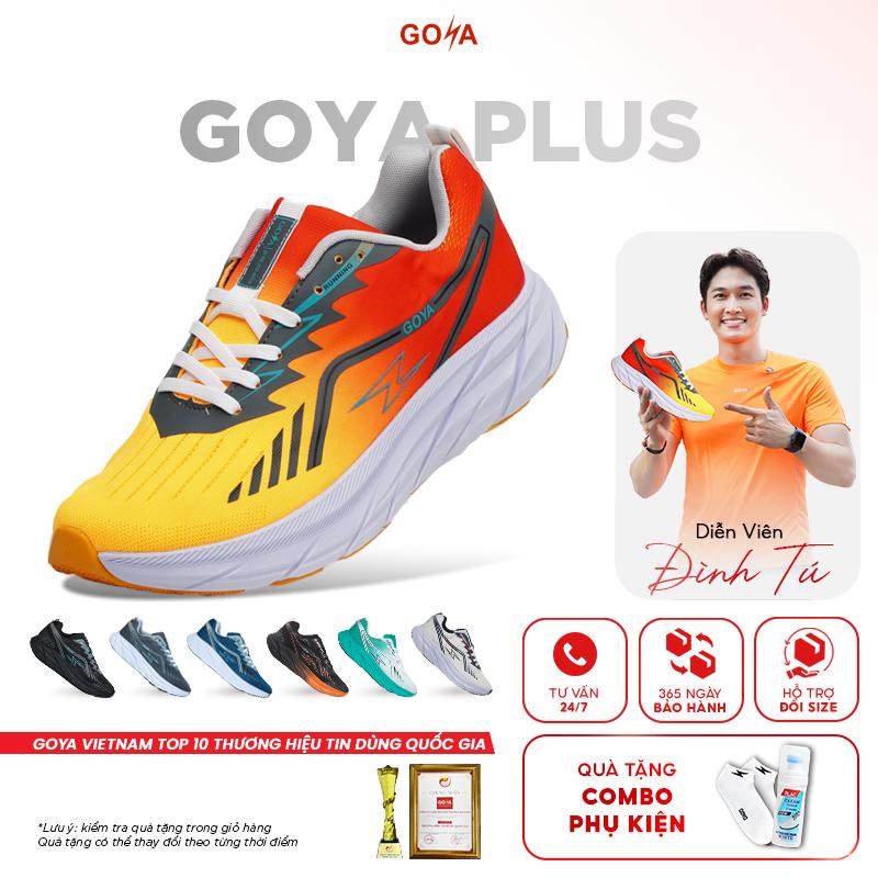 Giày Thể Thao Chạy Bộ Goya Plus Năm 2025 - Siêu Nhẹ, Siêu Êm Phù Hợp Cho Nam Nữ Đi Bộ, Sneaker Tập Chạy Bộ, Tập Thể Dục