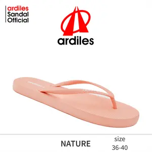 ARDILES SANDAL SENDAL JAPIT JEPIT KARET RUBBER WANITA PEREMPUAN DEWASA REMAJA NATURE #1