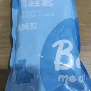 Sarung sepatu plastik anti hujan anti air praktis pelindung sepatu