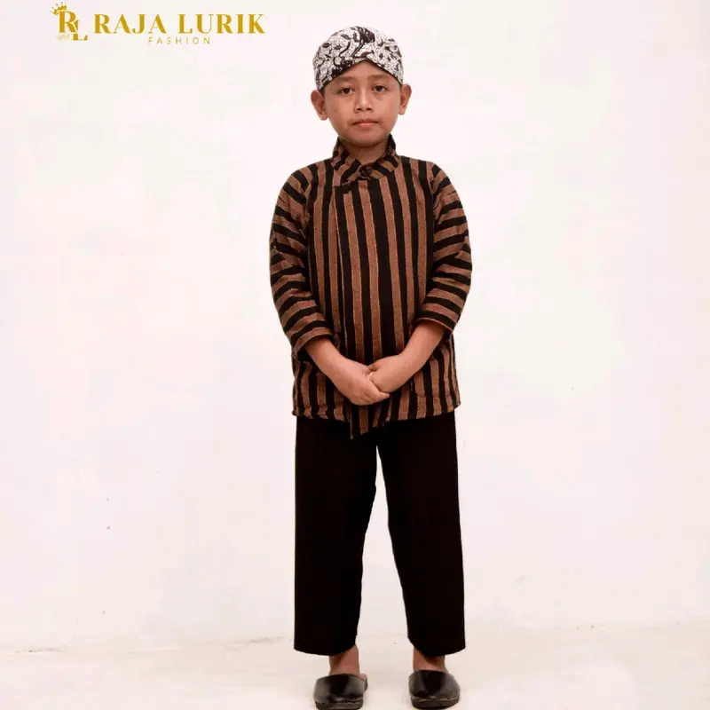 BAJU LURIK ANAK / BAJU SURJAN ANAK/ BAJU ADAT JAWA 2